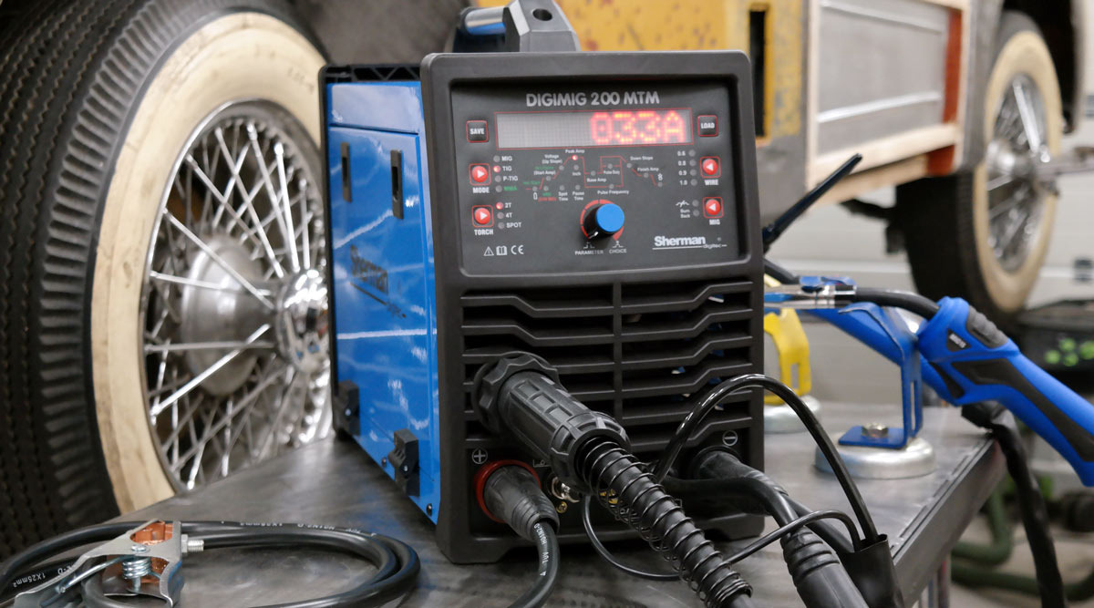 Bild på flerfunktionssvets som klara både MIG- och TIG- svetsning.